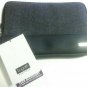 Stebco Bugatti TAC1420-GREY/BLACK Matt Tablet Sleeve, Polyester, 7.5 x 10.5in.