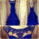 2014 New 2015 New lace evening dress, lace long PROM dress,long bridesmaid dresses