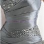 2015 Newnail bead evening dress,strapless long PROM dress,long bridesmaid dresses