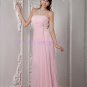 2015 New chiffon pink evening dress, long PROM dress,long bridesmaid dresses