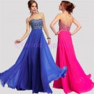 2015 New sexy Nail bead evening dress, strapless PROM dress,long bridesmaid dresses