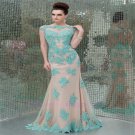 2015 New custom New Lace Applique Long Pageant Evening Prom Ball Bridal Party Gown Wedding Dress 2015 New custom New Lace Applique Long Pageant Evening Prom Ball Bridal Party Gown Wedding Dress