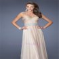 Fashion Women's Strapless Floor-Length Chiffon Celebrity Dress Long Prom