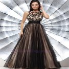 Elegant Applique Lady Formal Party Evening Long Ball Prom Gown Custom Dress