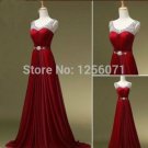 2015 Nes women High-grade bud silk ball gown Cocktail dress a-line long prom dress custom size color
