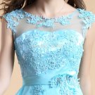 2015 New women lace evening dress Long bridesmaid party dress custom size color