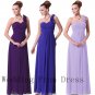 Simple Evening Dresses Scoop One Shoulder Ruched Ankle Length Zipper Formal Gowns