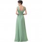 Custom Size Women Sexy Prom Dresses A Line V Neck Long Formal prom Gown
