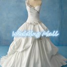 Real Photo New Brand Dress Designer One Shoulder Sweetheart Long Appliques Bridal Wedding Dress