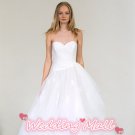 Fashionable Summer Dress Tulle Wedding Dress Elegant A-Line Sweetheart Long Bridal Dresses
