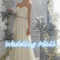 Fashionable Wedding Dress Chiffon Luxury Beaded Crystal Spaghetti Straps A-Line Wedding Dress