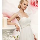 Bride dress Lace Sweetheart Fashion Sexy Wedding Gown Chiffion Long A-Line Wedding dress