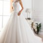 2016 White Wedding Dress Fashionable Long Chiffon Lace Up Sleeveless Bride Wedding Dresses