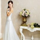Wedding Dress Fashion Spaghetti Straps White A-Line Long Custom Size Wedding Dress