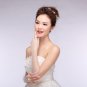 wedding gloves lace chiffon short paragraph Spring Wedding Gloves white Wedding Accessories
