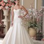 Custom Made White Sexy Backless Wedding Dress Sweetheart Appliques Long Mermaid Wedding Dress