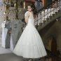 Sexy Short Wedding Dress Lace Fashionable High Neck White Plus Size Wedding Dress