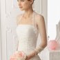 Lace Edge Skirt Sleeveless Ruffles Sweetheart Bridal Dress White Plus Size Wedding Dress