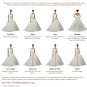 2016 A-Line Lace Wedding Dress Christmas Party Romantic White Half Sleeve Sexy Long Wedding Dress