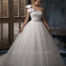 High Quality Custom Made Plus Size Wedding Dress Long A-Line White Elegant Sweetheart Bridal Dresses