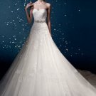 Wedding Dress Lace Sweetheart Backless Bridal Dress Fashionable Cheap White Plus Size Wedding Dress