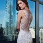 Mermaid Lace Wedding Dress Spaghetti Straps Beaded Vintage Bridal Dress White Long Wedding Dress