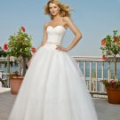 Hot Sale High Quality Sweetheart Ball Gown Backless Bridal Dress Fashion White Long Wedding Dress