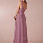 2016 New Long Mother Of The Bride Pant Sexy V-neck Brown Chiffon A-Line Dresses For Wedding