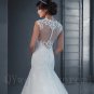 White Lace Wedding Dress 2016 New Floor Length Mermaid Lace Wedding Dress