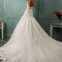Sexy Mermaid Wedding Dress Elegant Sleeveless Sweetheart Long White Lace Wedding Dress
