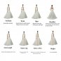 White Lace Wedding Dress Sexy Sweetheart Floor Length Long Mermaid Wedding Dresses