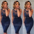 Short Eveing Dress Mint Lace Prom Dress A Line Party Evening Dressess