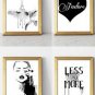 Paris Art Poster Print Modern Folk Art deco Eiffel Tower France City Cityscape
