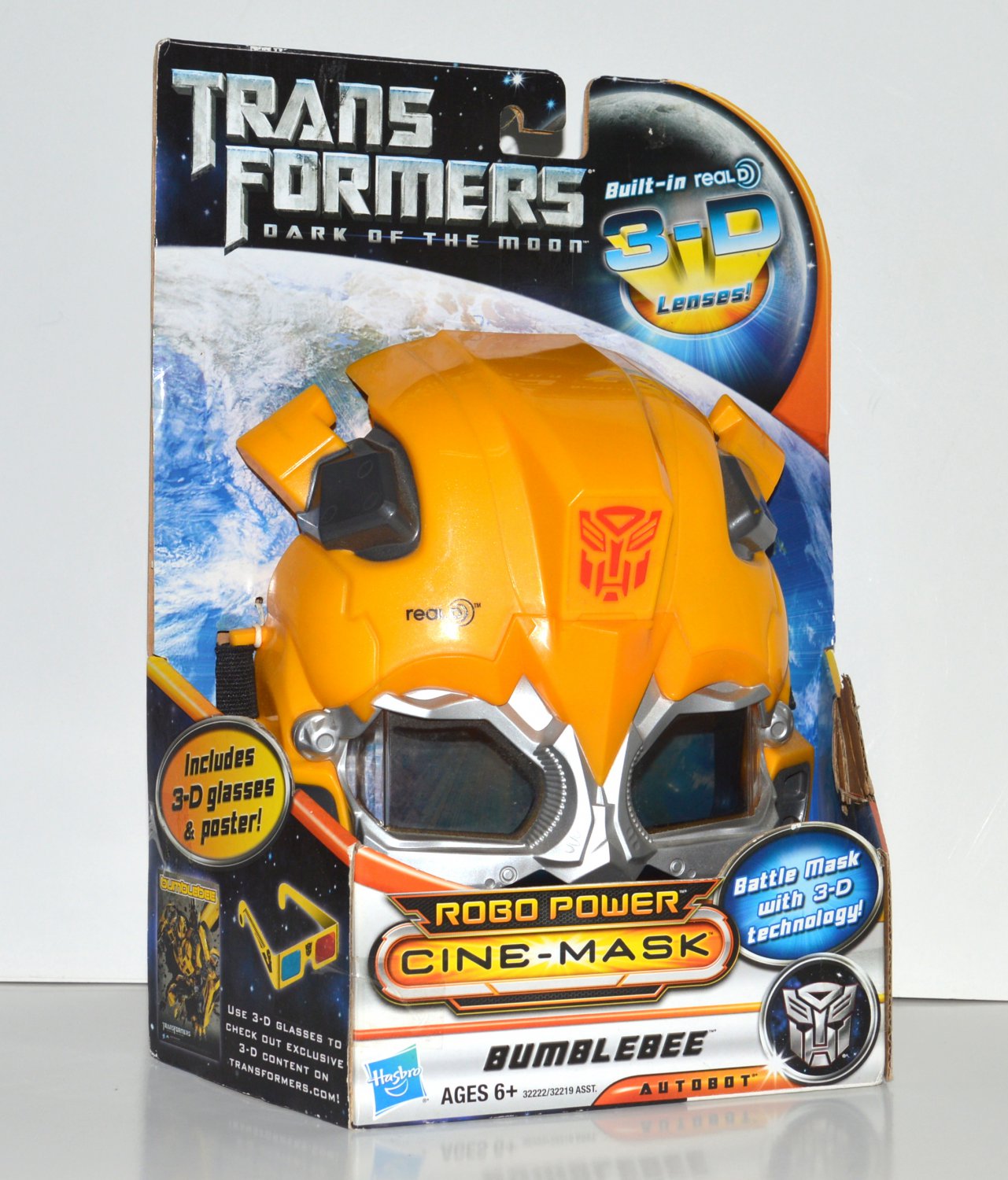 TRANSFORMERS DOTM Cinemask 3D Glasses Bumblebee