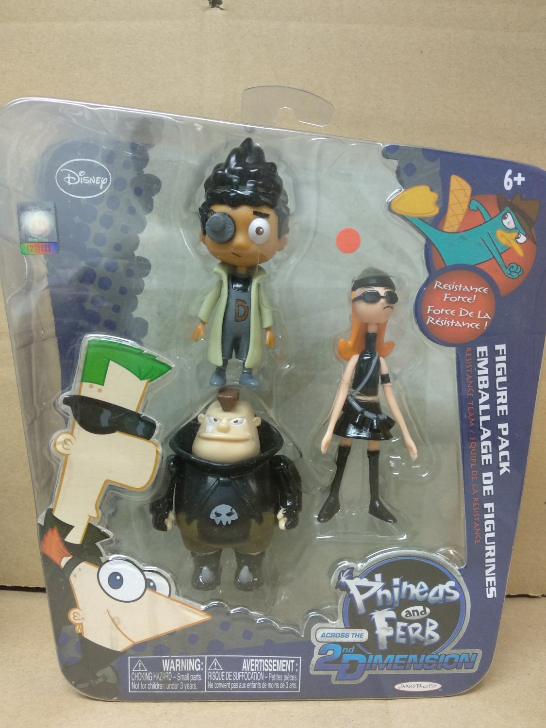 phineas and ferb figure set