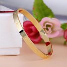 Yellow Gold Clasp Style Love Bracelet