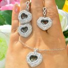 Luxury Designer .925 Sterling Silver Set