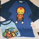 *New* Marvel Riot Group & Jet Booster 3/4 Sleeve T Shirts