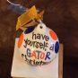 Glory Haus Have Yourself a Gator Christmas Porcelain Ball Ornament U. of Florida