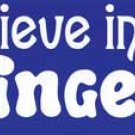 I Believe in Angels Bumper Sticker