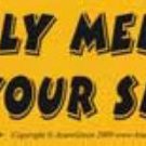 Heavily Medicated For Your Safety Bumper Sticker
