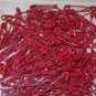 Small Tiny Red Metal Steel Mini Safety Pins 2cm 20mm