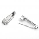 Brooch Bar Backs Safety Pins Catch Findings Silver Small Medium Large
