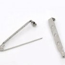 10 20 30 50 100 x 40mm Brooch Bar Backs Safety Pins Catch Findings Large 4cm