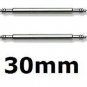2 Stainless Steel Watch Strap Spring Bars 30mm Pins Lugs Links