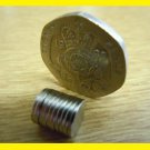 10 x Very Strong Circular Disc Neodymium Magnets 10mm x 1mm Fridge