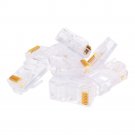 5 10 20 50 100 RJ45 8 Pin Ethernet Cable End Connectors Plugs 8P8C