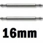 2 Stainless Steel Watch Strap Spring Bars 16mm Pins Lugs Links