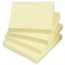 Sticky Post It Note Pads Yellow Paper Small 100 Sheets 3x3" 75cm Square Bookmark