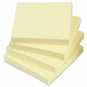 Sticky Post It Note Pads Yellow Paper Small 100 Sheets 3x3" 75cm Square Bookmark